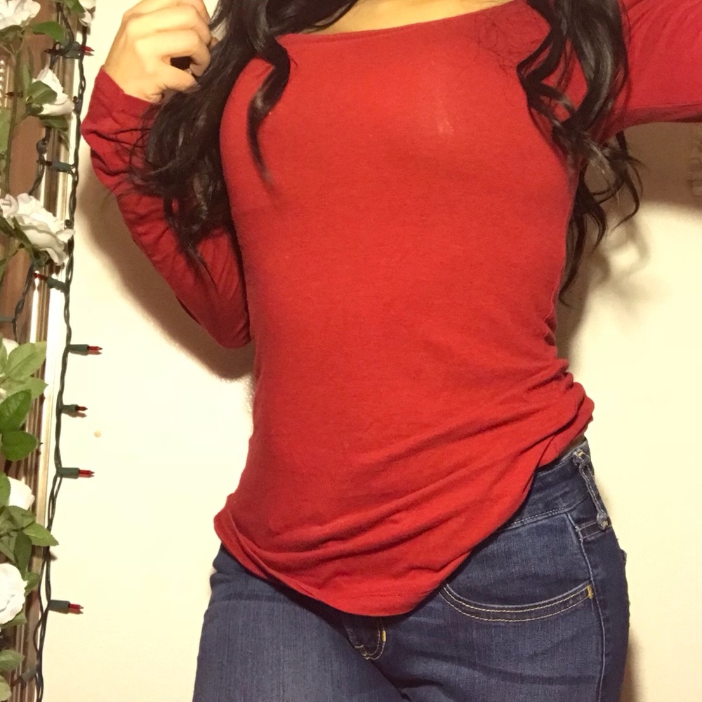 Long sleeve red shirt❗️